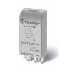 Green LED + varistor; 110-240VAC/DC