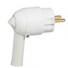 Вилка поворотная с рычагом Legrand Элиум 2К+З,  белая