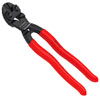 KNIPEX CoBolt® компактный болторез, с чернением, ручки с пластмассовым покрытием, головка под углом 20°, с выемкой