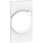 Лицевая панель для розетки с USB зарядкой 2К+З/USB, 2 модуля, Living Now, белая