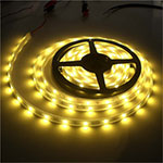 LED лента 3700-4250K лимонная, 140 лед,14.4 Вт/м 10m. 1760 Lm/m. 48v