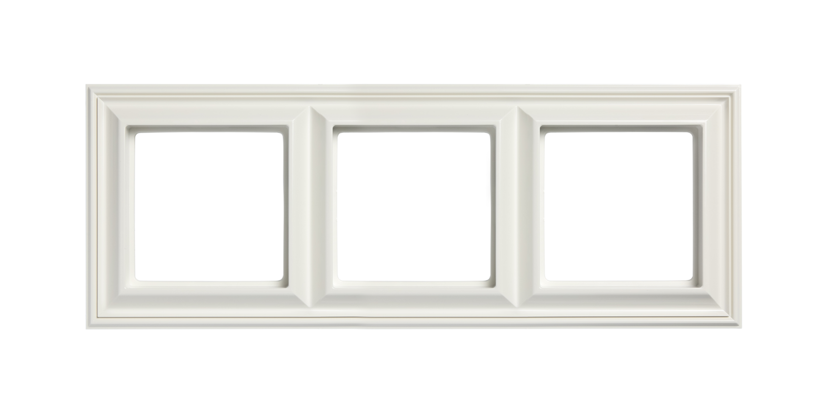 3-ая Рамка, белая, Eco Profi DECO