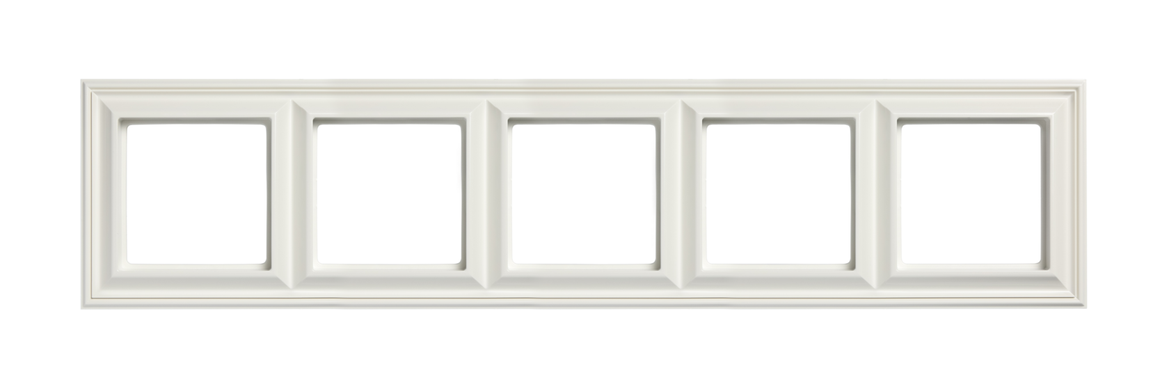 5-ая Рамка, белая, Eco Profi DECO