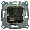 Розетки USB, 2,4А Type A+C Merten