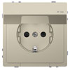 Merten D-Life Розетка с крышкой IP44, цвет песочный