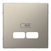 Merten D-Life ЛП для Розетки USB, цвет никель